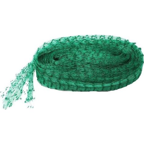 Filet anti-oiseaux 2x8m, filet de volière, filet de jardin, filet de protection de jardin, filet de treillis pour plantes, filet de protection contre les oiseaux de fleurs de légumes de jardin (2x8m) (1/4)
