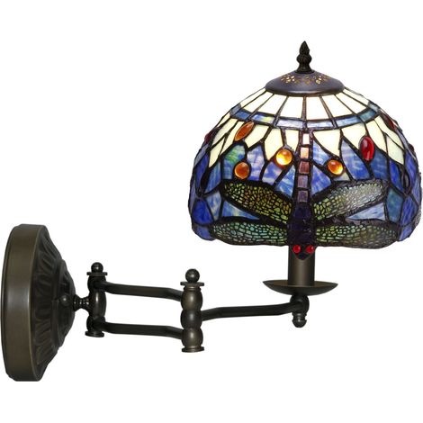 Wandleuchte mit beweglichem Arm, Durchmesser 20 cm, Serie Belle Epoque
