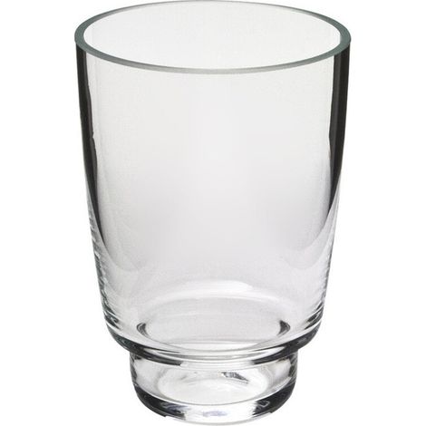 Vaso de enjuague bucal EMOTION Cristal transparente