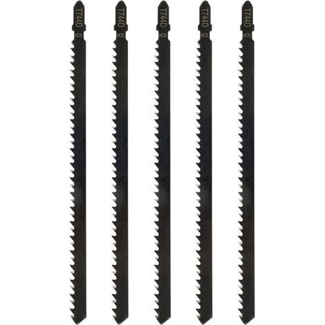 Stück professionelle 180-mm-Stichsägeblätter T744D zum Sägen von Holz und Metall. Stichsägenzubehör, kompatibel mit Bosch, Metabo usw. (1/4)
