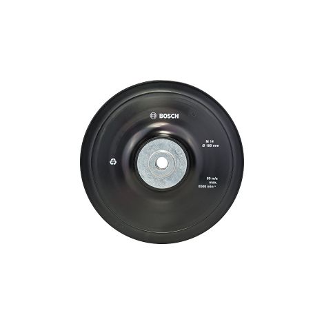 Plateau de soutien professionnel doux, 180 mm, M14