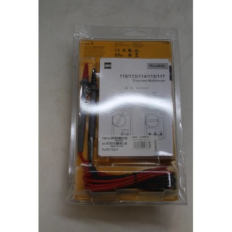 [NEUWERTIG] B-Ware Fluke Multimeter Messgerät Digital Trms Dmm Handgerät Satz Messleitung Batterie