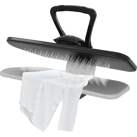 Plancha de vapor inteligente de 2200 W - Plancha de vapor profesional con superficie antiadherente de 91 cm, controles digitales con pantalla LCD y depósito con capacidad de 1000 ml. Color negro (1/5)