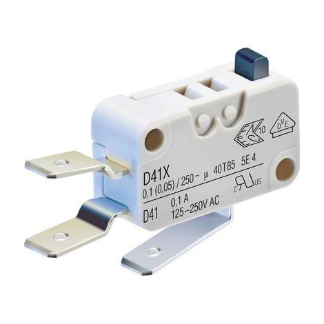 ZF D419-V3AA Microrupteur D419-V3AA 250 V/AC 0.1 A 1 x On/(On) à rappel 1 pc(s) D71768 (1/2)