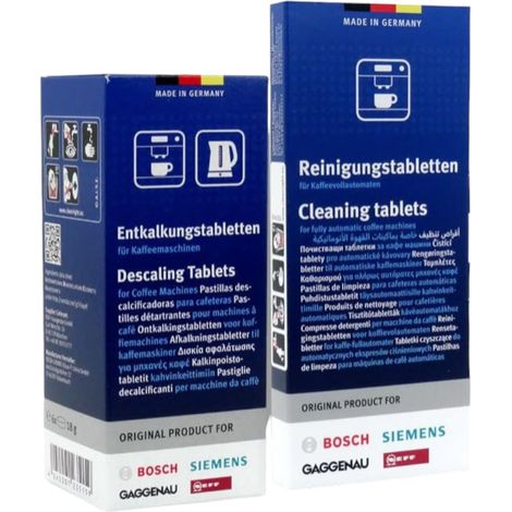 Ersatzteil - Reinigungs- und Entkalkungstabletten - -