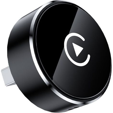 Compatibile con adattatori CarPlay wireless 2 in 1, compatibile con Android Auto, Smart CarPlay AI Box, USB plug-and-play e CarPlay wireless cablato.