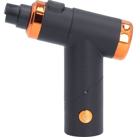 Lime à ongles électrique pour chien, 2 vitesses réglables, outil de toilettage puissant et lissant, faible vibration avec lumières LED. (1/5)