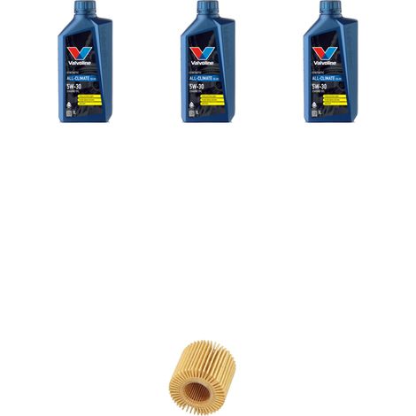 Kit filtro olio e 3L compatibile con Daihatsu Materia 1.3 16v 67kw dal 2007 (1/5)