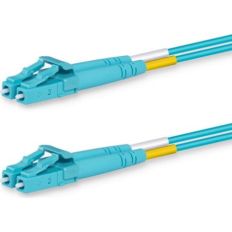 Cable de fibra óptica Lanview LC-LC MM Duplex OM3 50/125 lszh, LVO231469