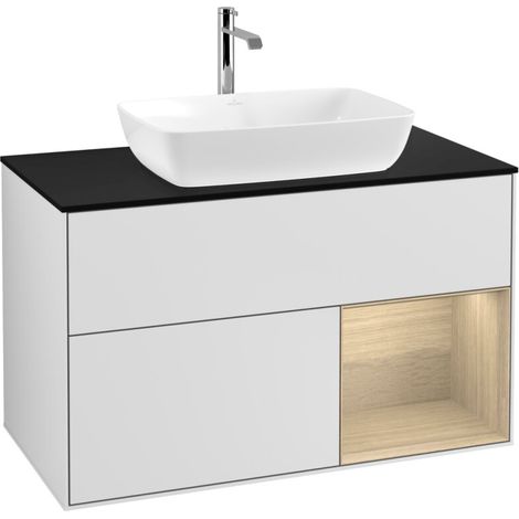 Villeroy & Boch F782PCMT Armoire sous-lavabo Finion F78 (1/2)