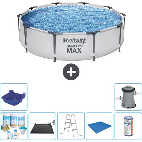 Bestway Bestway Steel Pro MAX Ronde - 305x76 cm - 8-pièces S22131 (1/5)