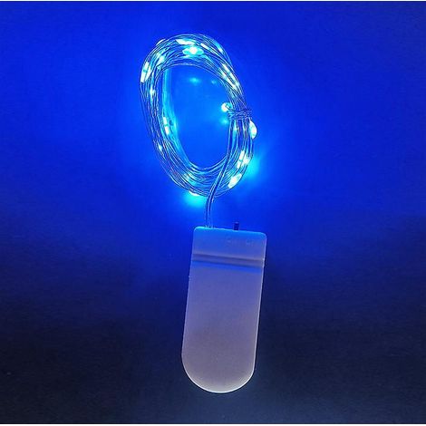 bleu2 Guirlande Lumineuse Intrieure 2m 20 Led Guirlande Lumineuse Chambre Mini Guirlande Led Pile Decoration Lumineuse Led Guirlande Interi (1/4)