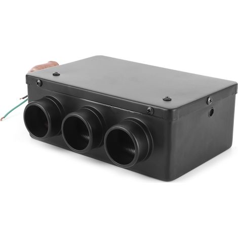 Chauffage Voiture 12V 50W 3 Trous Portable Dégivrage Rapide Hiver Suppression Givre Silencieux (1/5)