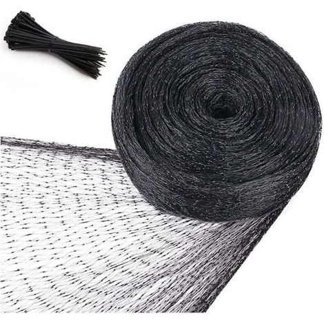 Filet Anti Oiseaux Protection Jardin 4x10 M Volaille Poulailler Clôture Cerfs Anti Faune (1/4)
