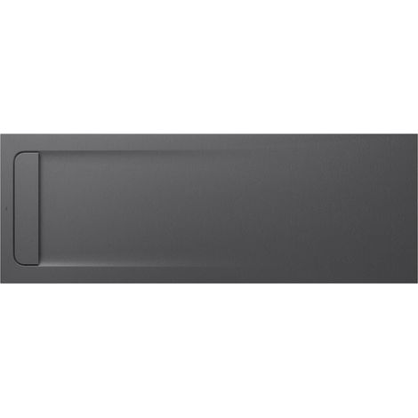 Receveur de douche extra plat en Stonex® Aquos - 2000x700mm - Gris Ardoise (1/2)