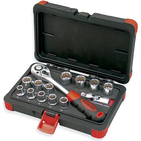 Bihex 1/2 14 Stück Steckdosengehäuse DOGHER 530-001