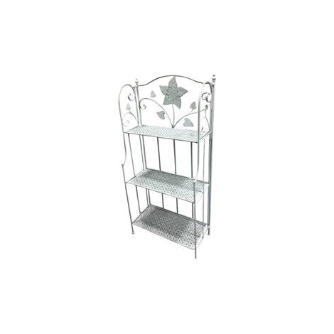 C SCAFFALE 3 RIPIANI 60X28X127CM AZZURRO CH EPOQUE 2 PZ