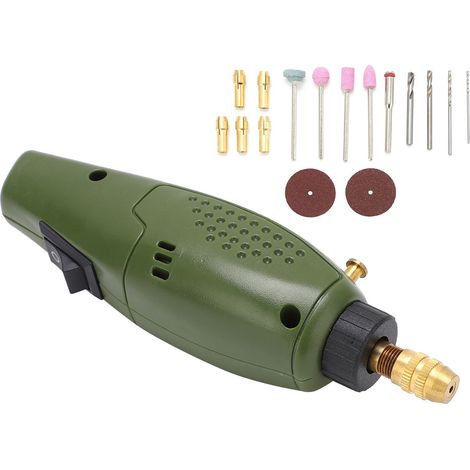 Mini meuleuse électrique basse tension, outil multifonctionnel portable pour le poinçonnage, la peinture et le polissage. (1/5)