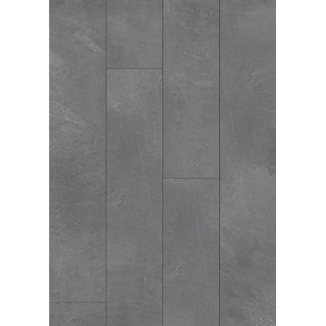Mexen Grey Dark pannelli in vinile 1227 x 187 mm LVT Dryback 2,5 mm, supporto in PVC, 4 V-fuga, Ardesia - F1359-1227-187-255-4V1 (1/2)