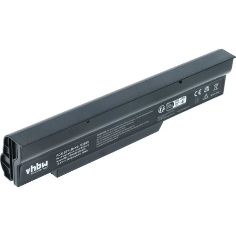 vhbw Akku Ersatz für Fujitsu S26393-E005-V161-02-0746 für Notebook (5200 mAh, 10,8 V, Li-Polymer) (1/5)