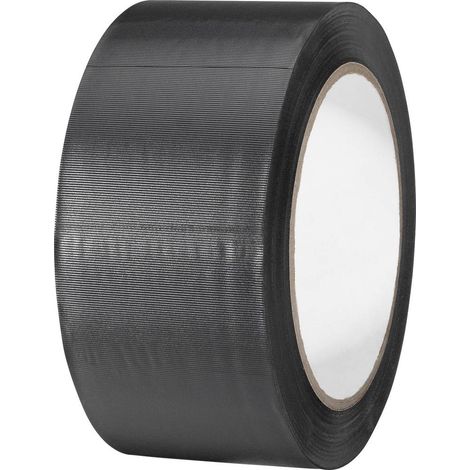 TOOLCRAFT 832450S-C 832450S-C Nastro adesivo in PVC Nero (L x L) 33 m x 50 mm 1 pz.