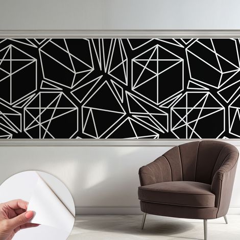 Carta da parati autoadesiva - Fotomurale adesivo - design elegante - stile moderno - Astrazione moderna 250x104 cm (1/5)