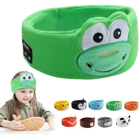 Beyamis Bandeau sans fil Dinosaur Paradise pour enfants, bandeau Bluetooth musical pour enfants, bandeau de sommeil Bluetooth (1/5)