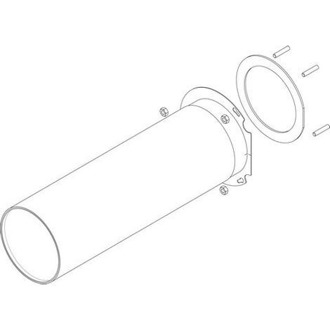 BOSCH Barre de brûleur d114,8 - L367,4 (200kW) everp, 8738804985
