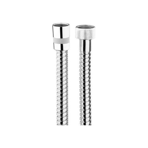 Flexible laiton 125cm double agrafage 1/2” x 1/2” FF chromé - Bossini A03045B030 (1/2)