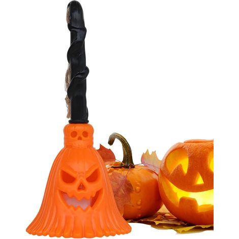 Veilleuse pour chambre d' Lampe chevet en forme de balai sorcière (1/5)