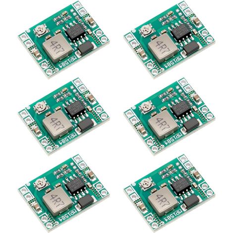 DC-DC 3A Puissance Module abaisseur réglable Convertisseur Buck 6 PCS Régulateur de Tension d'alimentation 24V à 12V 9V 5V 3V (1/5)