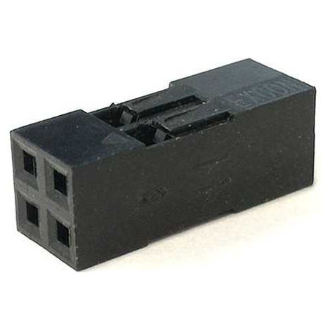 Connettore Dupont maschio 2X2 vie