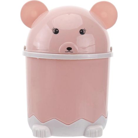 Mini poubelle de bureau, organisateur de déchets, porte-poubelle (couleur aléatoire) (1/3)