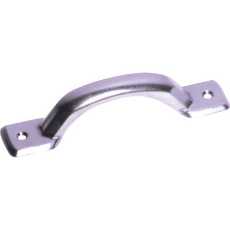 MANIGLIETTA PER MOBILI IMBUTITA ZINCOCROMATA  mm. 140 50.00 pz