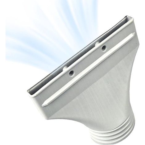 Adattatore per tubo piatto, adattatore per tubo flessibile per condizionatore portatile, connettore per tubo di scarico per cappe aspiranti auto, asciugavetri, condizionatori d'aria, 25 x 22 (1/5)