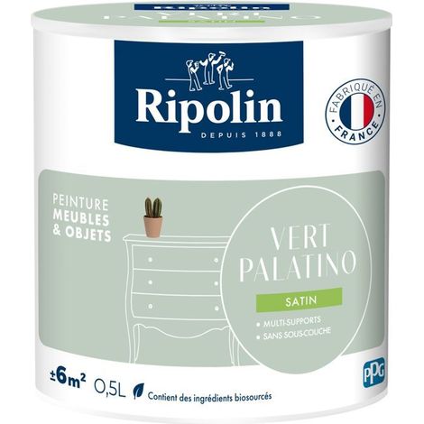 Möbel- und Objektfarbe - Palatino Grün - Satin - Ripolin - 0,5L
