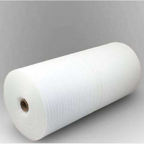 Rotolo da 50mq di Tappetino materassino per Laminati e Parquet flottanti in PE da 1,5mm