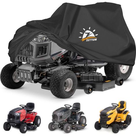 Housse de tracteur tondeuse 600D Oxford imperméable et résistante aux UV (1/5)