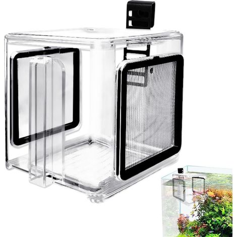 Fischzuchtbehälter - Trennbare Garnelen-Akklimatisierungs- Und Isolationsbehälter - Aquarium Zuchtbox - Zum Schlüpfen von Krebsen, Kampffischen, Guppys, Garnelen, Meer- und Süßwasser (1/5)