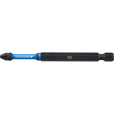 Gedore Jeu de bits à torsion Pozidriv PZ 1 90 mm