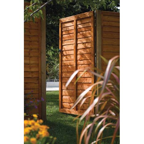 Rowlinson Traditional Lap Gate 6x3 Dip Treated