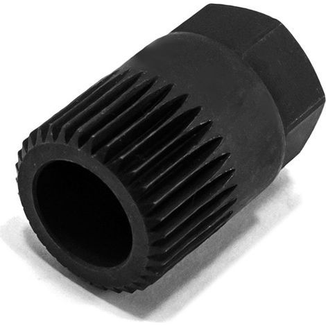 Douille d'alternateur pour démontage de poulie de courroie trapézoïdale, outil de boulon central de remplacement 33 dents, pour Volkswagen Volvo (1/5)