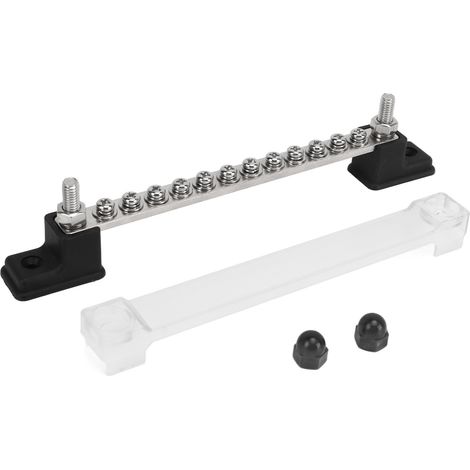 Répartiteur de courant 12 voies avec capot, 12-48 V, 150 A, boîtier universel pour auto, van, navire, yacht et poids lourd (1/5)