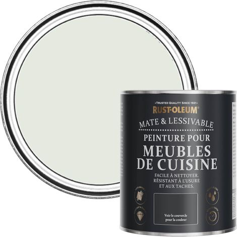 Peinture Verte pour Meubles de Cuisine, Finition Mate - Sauge 750ml (1/5)