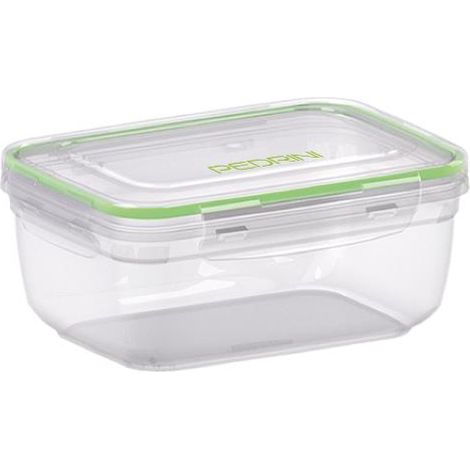 Contenitori Frigobox da Cucina Chiusura Ermetica Rettangolare 400 ml Pedrini (1/2)