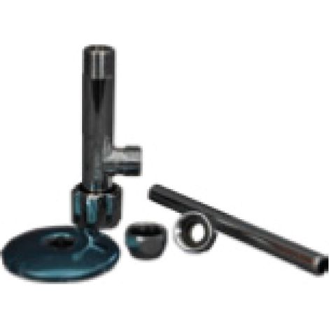 KARIBA - RUBINETTO D'ARRESTO 3/8" - 3/8" A "SQUADRETTA" 300800