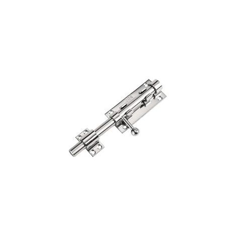 1pc Loquet de Porte Serrure Porte Verrou Loquet Porte Garage Loquet de Verrou Boulon à Glissière Loquet de Portail en Acie inoxydable 304 targette de porte exterieur 14mm de diamètre, 200mm (1/5)