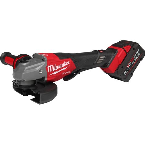 Milwaukee - Smerigliatrice angolare M18 FUEL con interruttore di sicurezza M18 FHSAG125XPDB2-0X