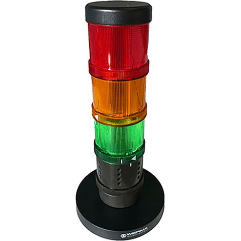 Werma Signaltechnik SignalSet CO2-Anzeige 649.000.10 Rot, Gelb, Grün 1 Set (1/5)