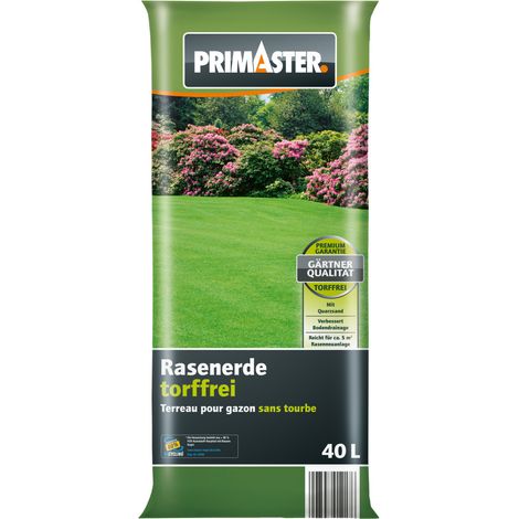 Primaster Rasenerde 40 L torffrei Anzuchterde (1/2)